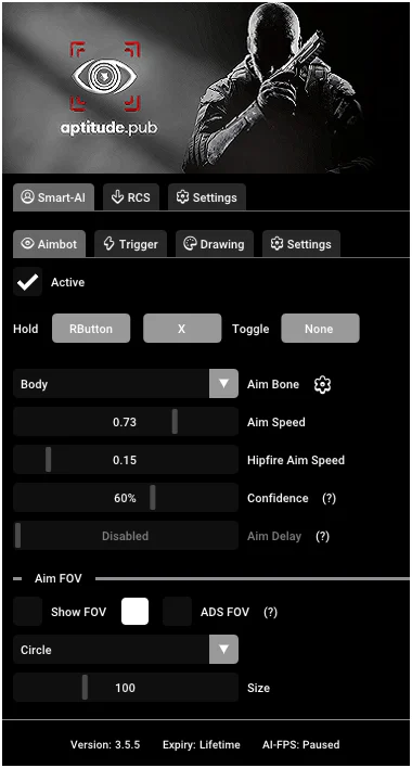 Smart A.I. for Call of Duty: Aimbot controls