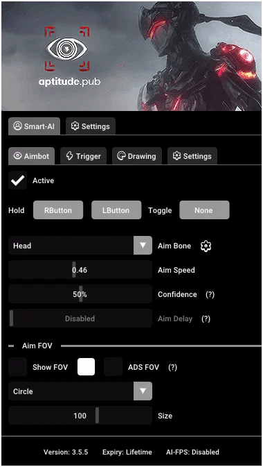 Smart A.I. for Overwatch 2: Aimbot controls