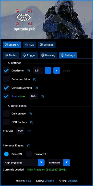 Smart A.I. for Rust: Aimbot controls